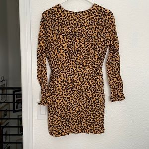 & Other Stories leopard mini dress - brand new